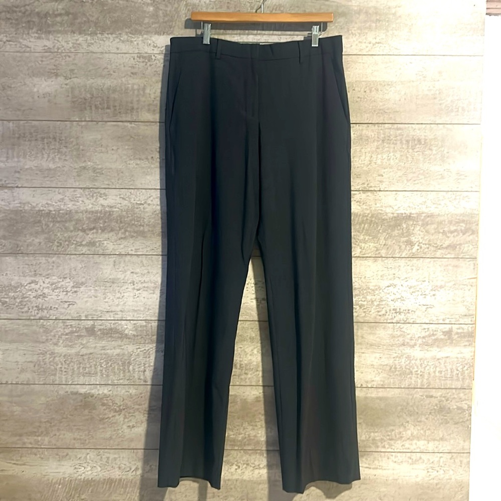 Gap Women’s Deep Grey Stretch Perfect Trouser sz 12 Long